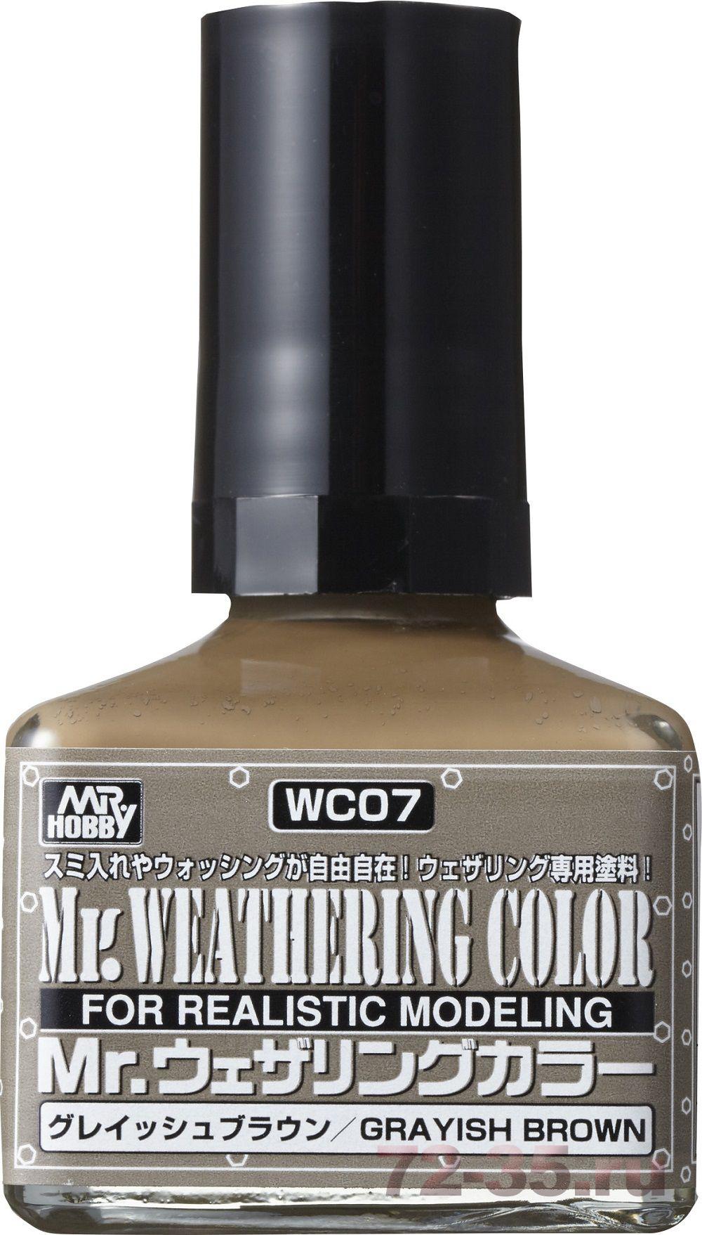 Смывка MR.WEATHERING Color - Grayish Brown gsi_wc07.jpg