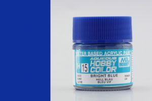 Краска Mr. Hobby H15 (ярко-синяя / BRIGHT BLUE)