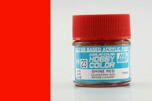Краска Mr. Hobby H23 (ярко-красная / SHINE RED)