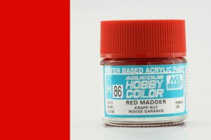 Краска Mr. Hobby H86 (красная марена / RED MADDER)