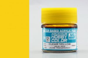 Краска Mr. Hobby H91 (CLEAR YELLOW)