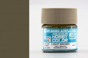 Краска Mr. Hobby H321 (светло-коричневая / LIGHT BROWN)