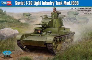 Танк Soviet T-26 Light Infantry Tank Mod.1938