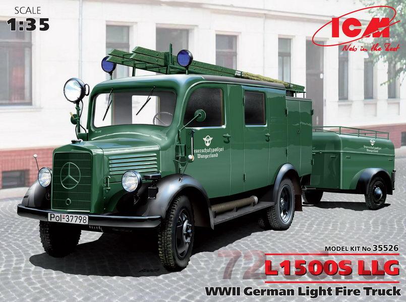 L1500S LLG - Германская легкая пожарная машина,