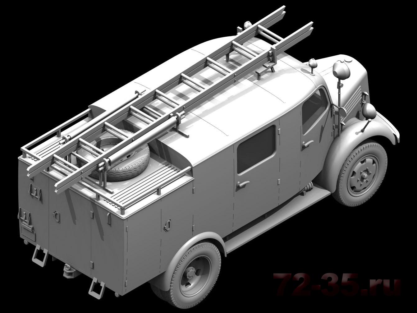L1500S LLG - Германская легкая пожарная машина, icm35526_3.jpg