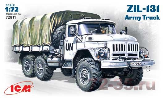 Зил-131, армейский грузовой автомобиль