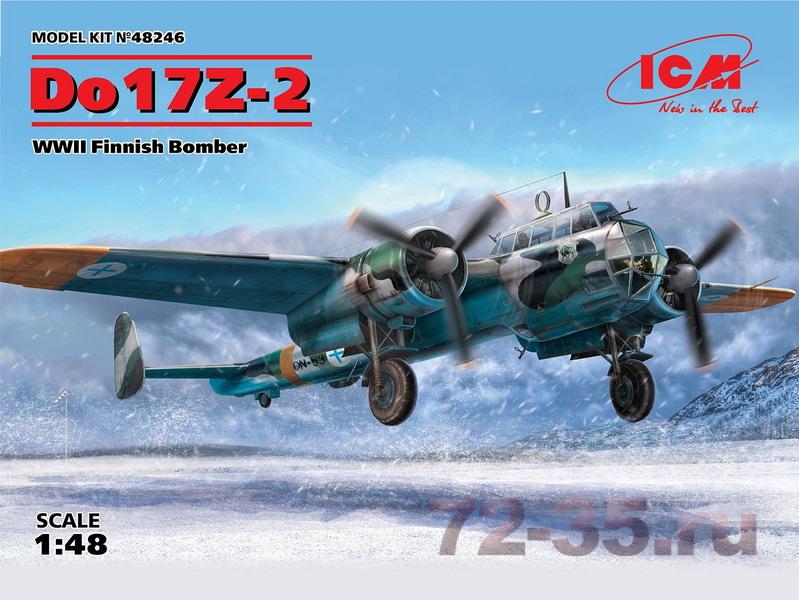 Бомбардировщик ВВС Финляндии Do-17Z-2