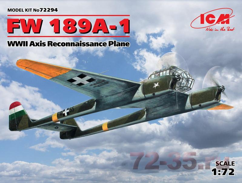 Самолет-разведчик стран Оси FW-189A-1