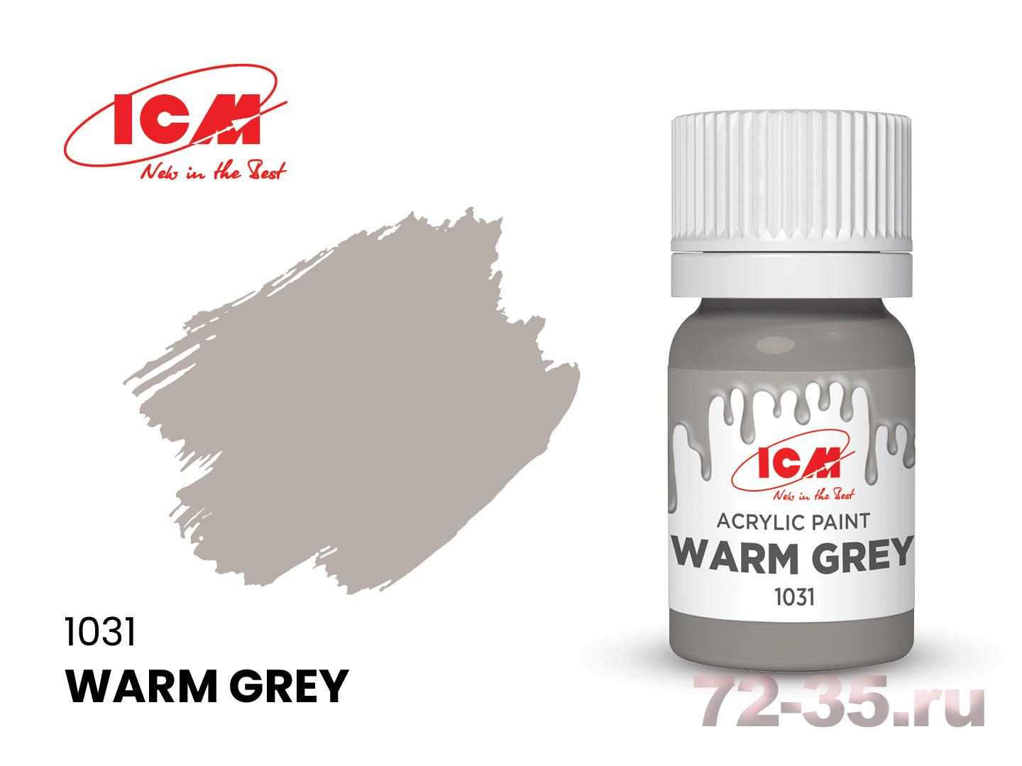 Краска ICM Теплый серый(Warm Grey)