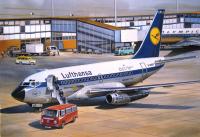 Авиалайнер Boeing 731 Lufthansa