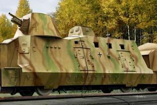 Броневагон Gesch?tzwagen Germany BP-42 rail armored train fire support type carrier