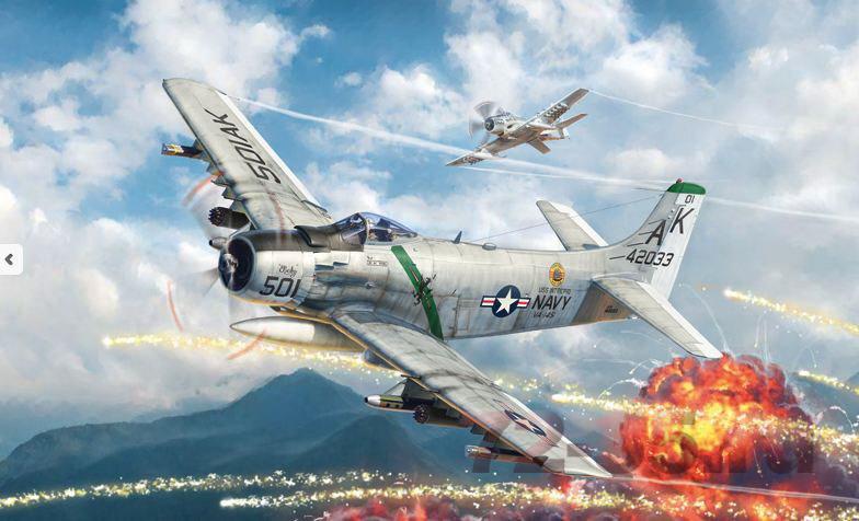 Самолёт A-1H SKYRAIDER