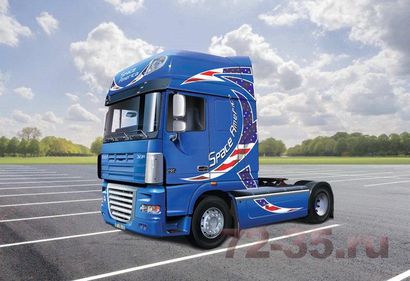 Седельный тягач  DAF XF105 Space America