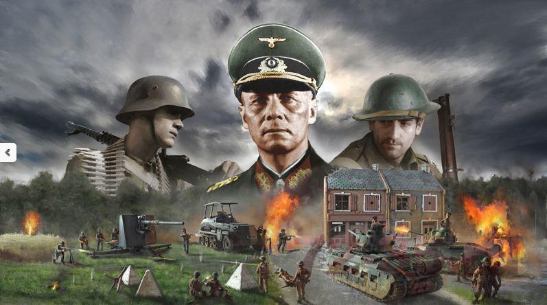 Миниатюра WWII : 1940 BATTLE OF ARRAS - ROMMEL'S OFFENSIVE - BATTLE SET