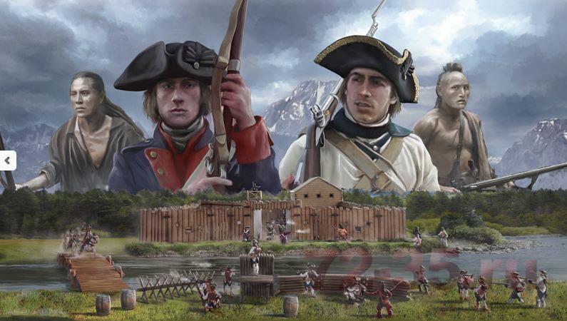 Миниатюра THE LAST OUTPOST 1754-1763 FRENCH AND INDIAN WAR - BATTLE SET