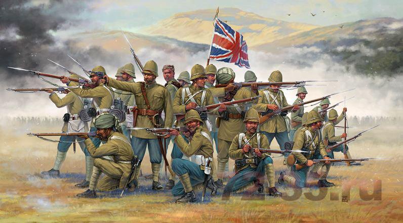 Фигуры BRITISH INFANTRY AND SEPOYS