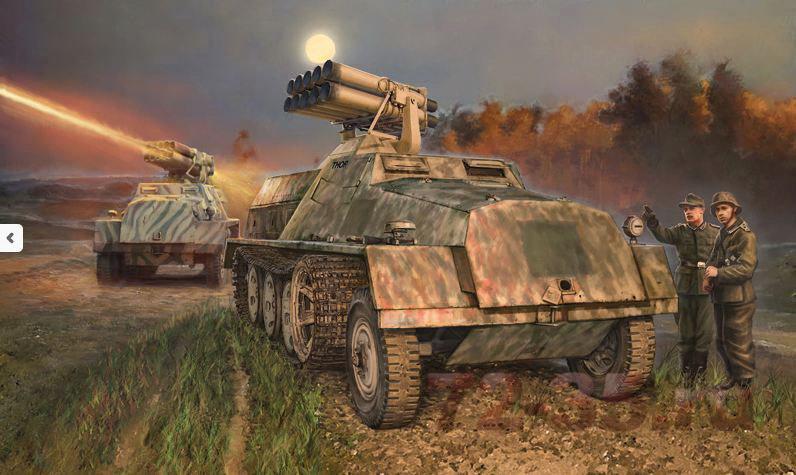 Бронетранспортёр 15 cm. Panzerwerfer 42 auf sWS