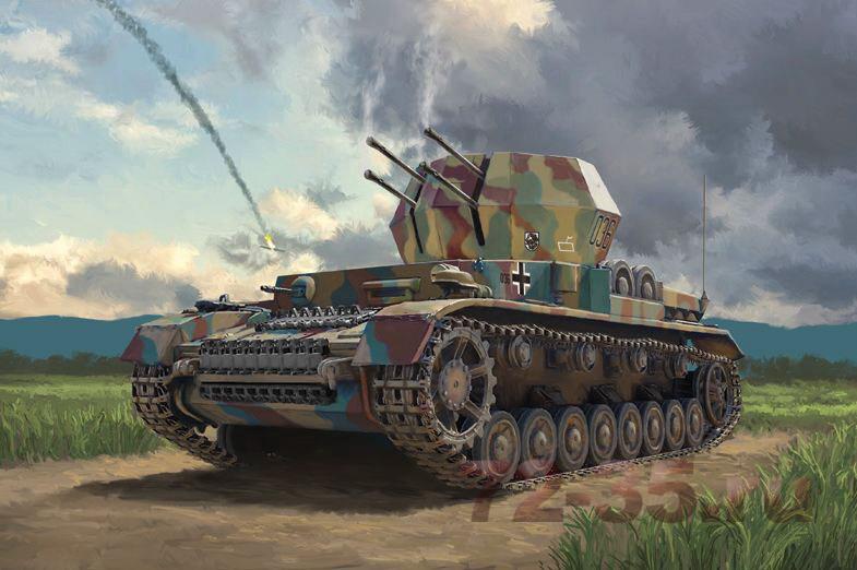 Танк FLAKPANZER IV WIRBELWIND