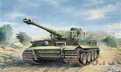 Танк TIGER I AUSF. E/H1