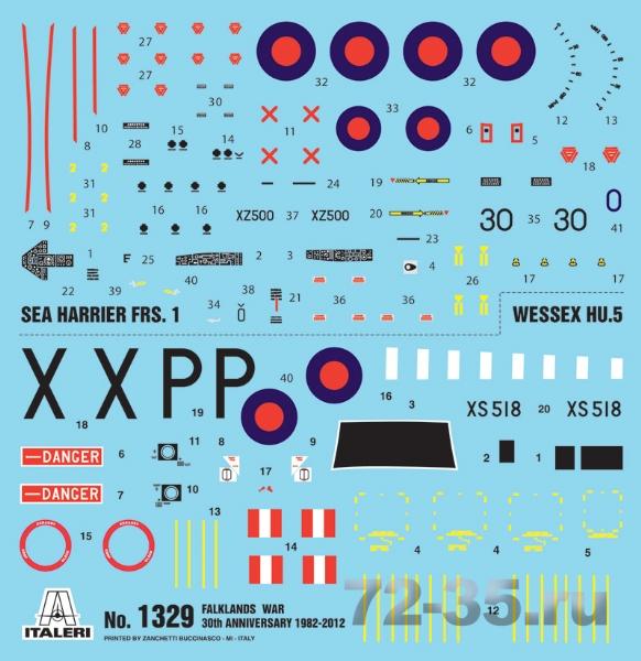 Вертолет Wessex UH.5 & Sea Harrier FRS.1 Falkland ital1329_3.jpg