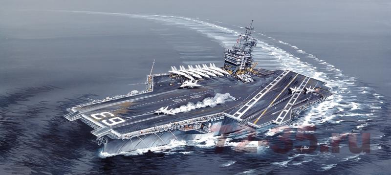 Корабль U.S.S. Kitty Hawk CV-63