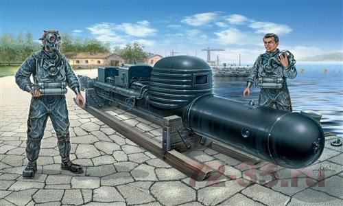 Корабль S.L.C. "Maiale" (2 фигуры)