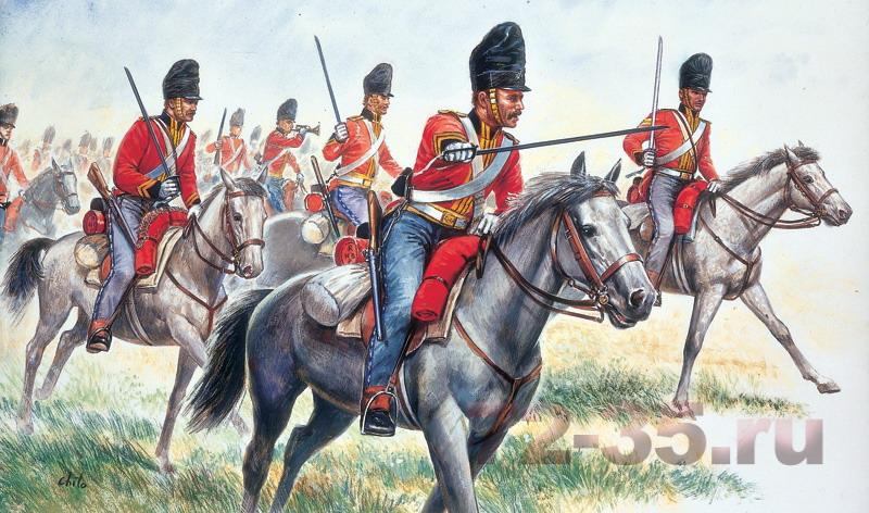 Солдаты BRITISH HEAVY CAVALRY 