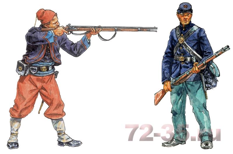 Солдаты UNION INFANTRY AND ZUAVES (AMERICAN CIVIL WAR) ital6012_3.gif