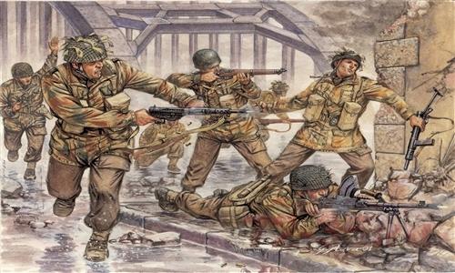 Солдаты WWII- BRITISH PARATROOPERS RED DEVILS