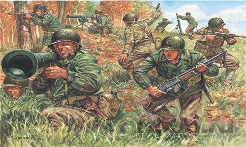 Солдаты WWII- AMERICAN INFANTRY