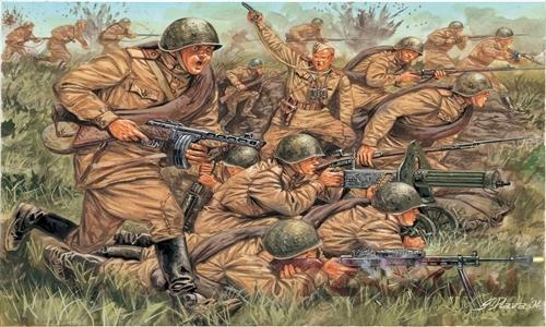 Солдаты WWII - RUSSIAN INFANTRY
