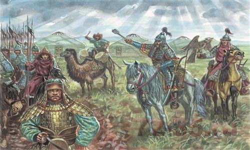 Солдаты MONGOL CAVALRY (XIIIth CENTURY)