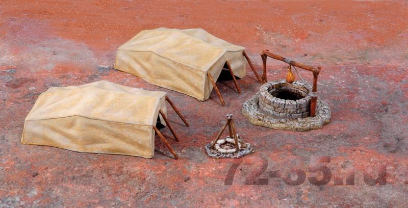 Диорама Desert Well and Tents