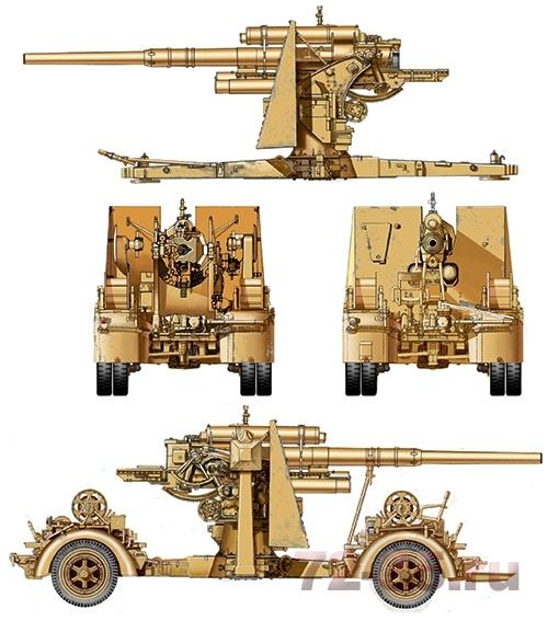 Пушка 8.8 Cm. FLAK 37 AA Gun ital6602_3.jpg