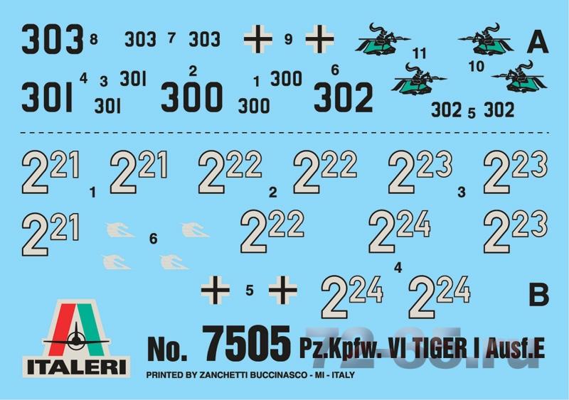 Танк Pz.Kpfw.VI Tiger I (2 модели) ital7505_3.jpg