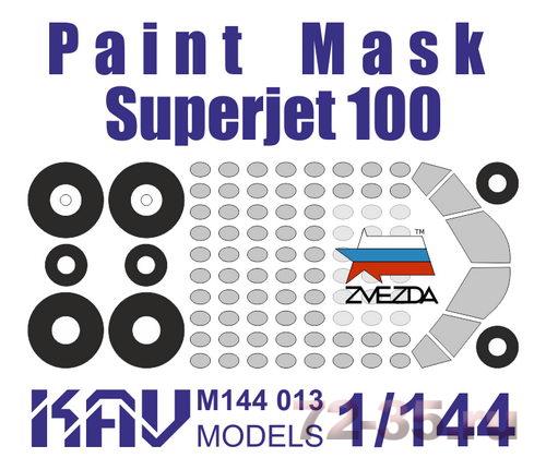 Окрасочная маска на Superjet 100 (Звезда)