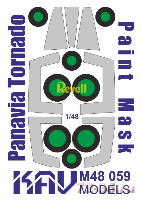Окрасочная маска на Tornado (Revell)