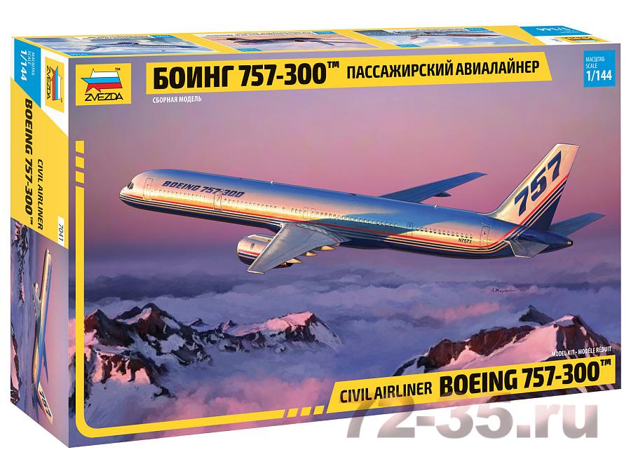 Пассажирский авиалайнер Boeing 757-300