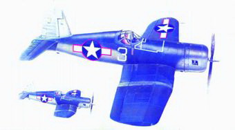 Самолет Chance Vought F4U-1 Corsair (Hi-Tech Kit)