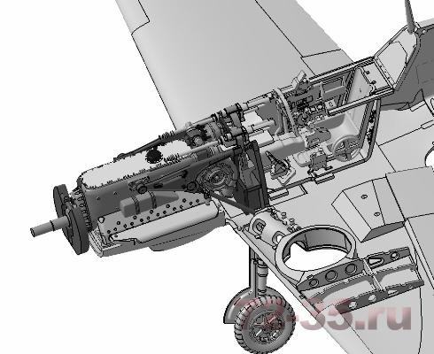 Немецкий истребитель «Мессершмитт» BF-109 F2 zv4802_4.gif