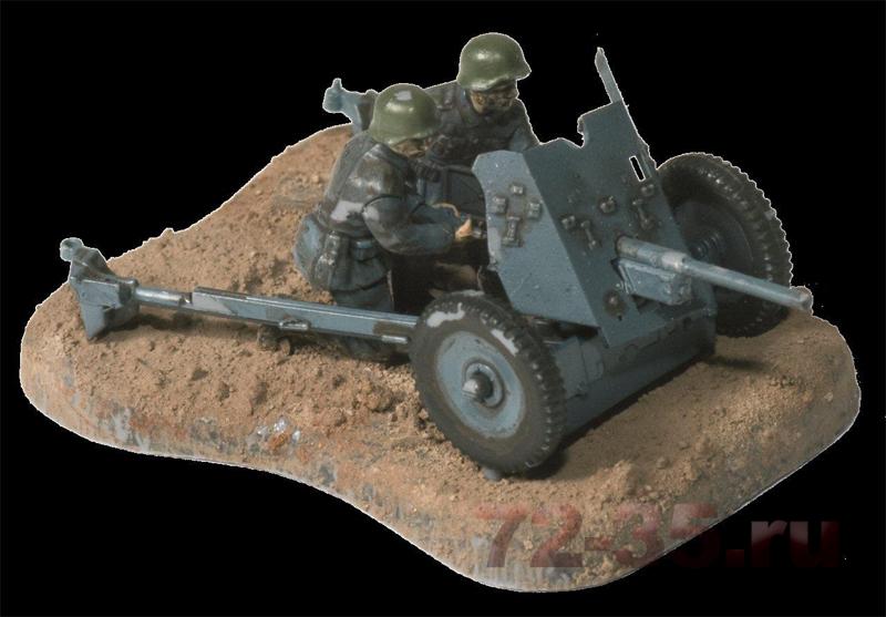 Немецкая противотанковая пушка Pak-36 с расчётом zv6114_3.gif