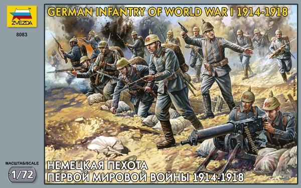 Немецкая пехота Первой мировой войны 1914-1918